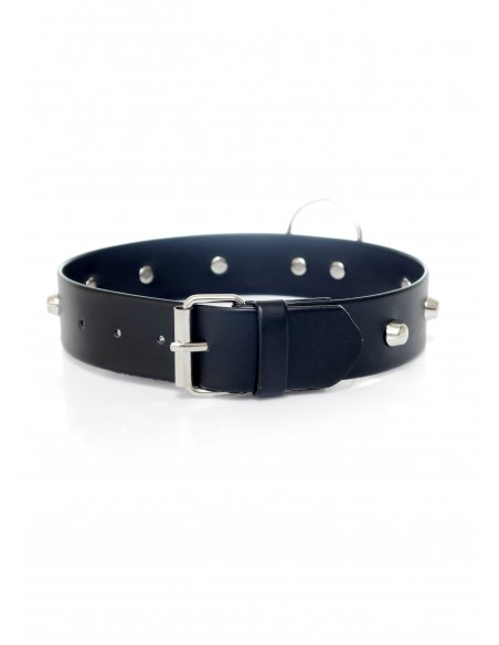 Obroża BDSM Collar With Studs 3 Cm - Chokery, obroże i smycze - 4