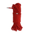 Lina BDSM Blaze Deluxe Bondage Rope Red 10 m - 1