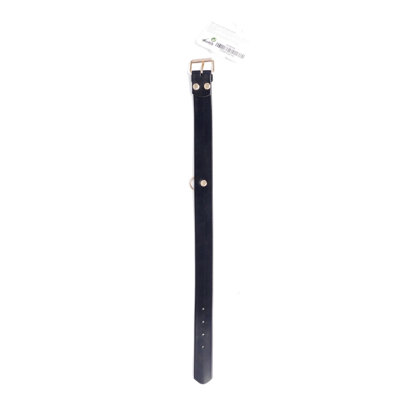 Obroża BDSM Collar With Crystals 3 Cm Gold - 3