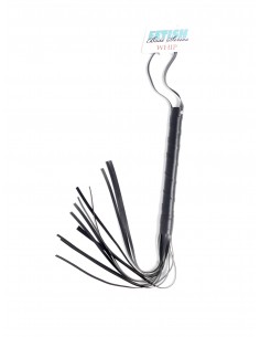 Pejcz BDSM Whip Black - Baty, pejcze i packi - 1
