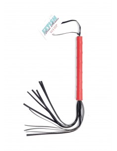 Pejcz BDSM Whip Red - Baty, pejcze i packi - 1 2