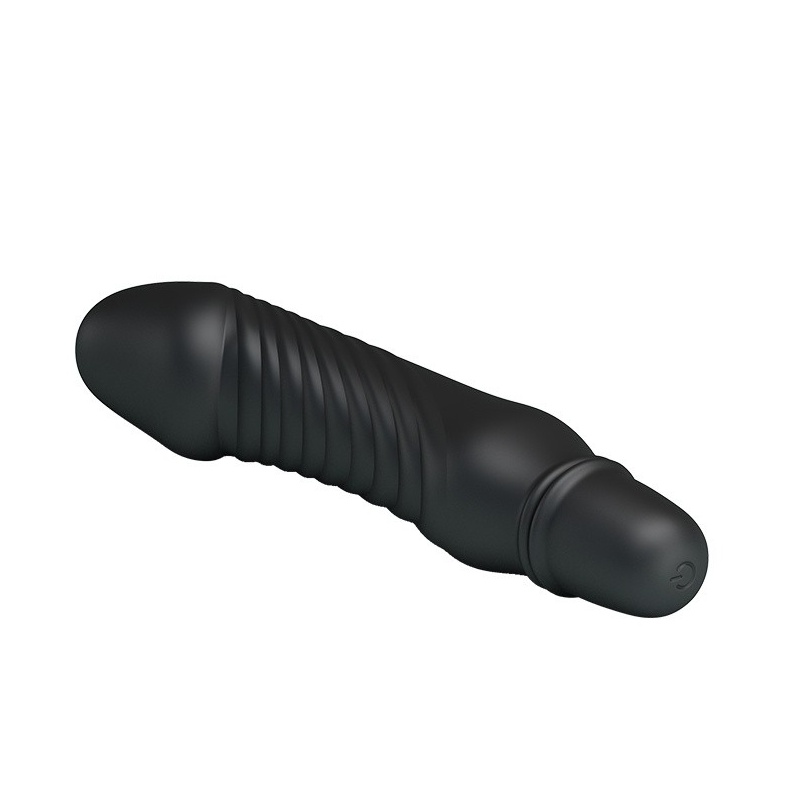 Wibrator Pretty Love Stev Black – 10 trybów wibracji, 13,5 cm - 4