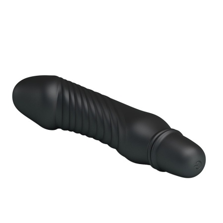Wibrator Pretty Love Stev Black – 10 trybów wibracji, 13,5 cm - 4