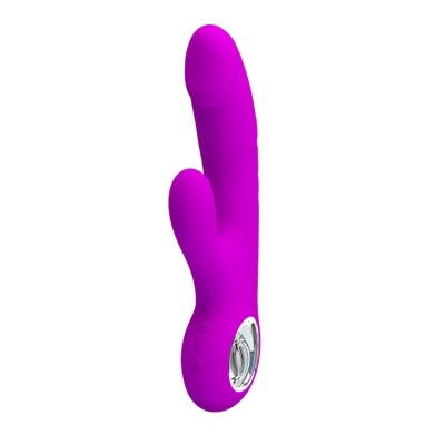 Wibrator Gordon z 7 trybami wibracji i stymulacją punktu G, 19 cm - 1