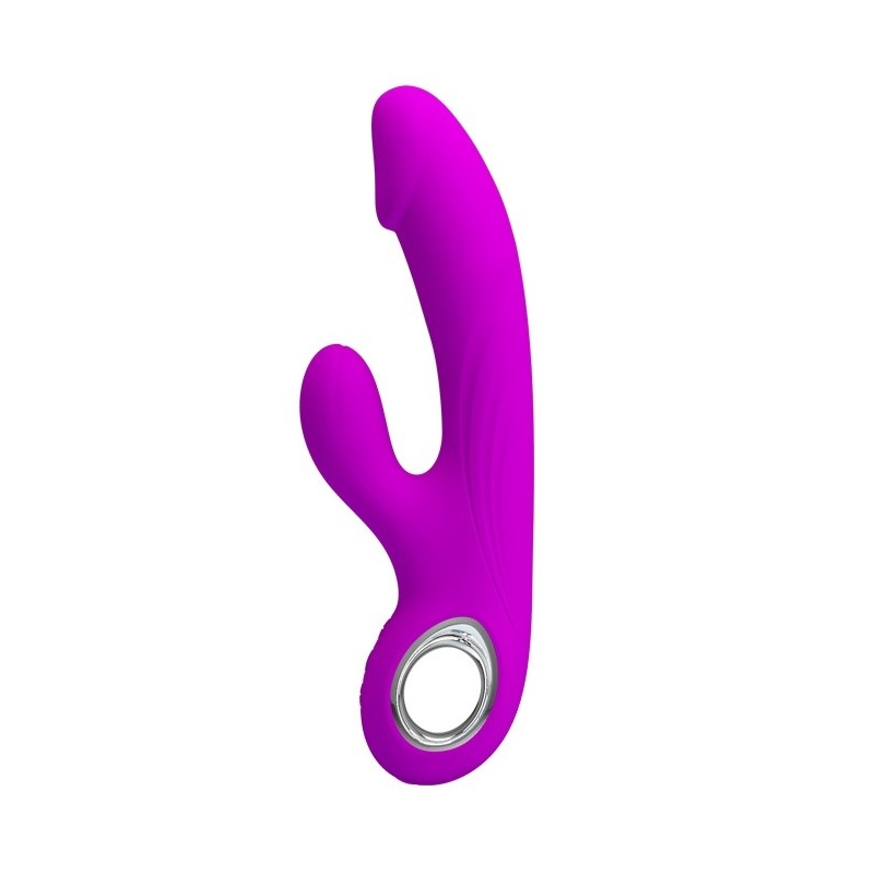 Wibrator Gordon z 7 trybami wibracji i stymulacją punktu G, 19 cm - 3