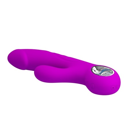 Wibrator Gordon z 7 trybami wibracji i stymulacją punktu G, 19 cm - 4