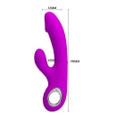 Wibrator Gordon z 7 trybami wibracji i stymulacją punktu G, 19 cm - 5