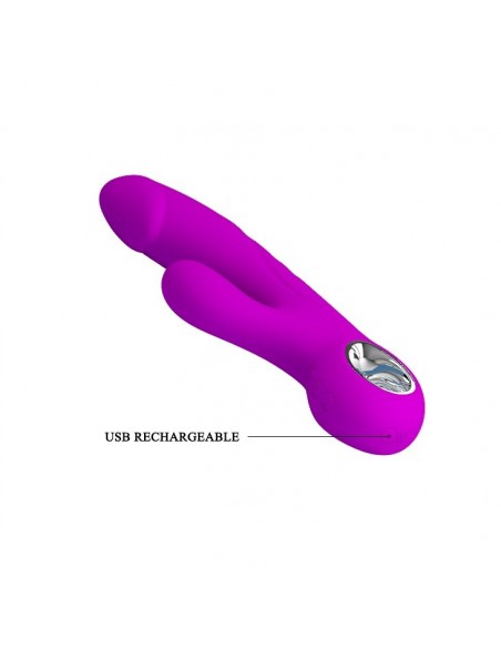 Wibrator Króliczek - Gordon, Usb, 7 Funkcji - Wibratory Króliczki - 7