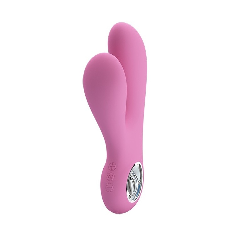 Wibrator Canrol z podwójną stymulacją, 17 cm, IPX7 - 1
