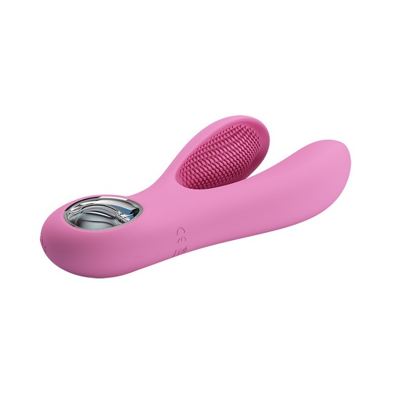 Wibrator Canrol z podwójną stymulacją, 17 cm, IPX7 - 4