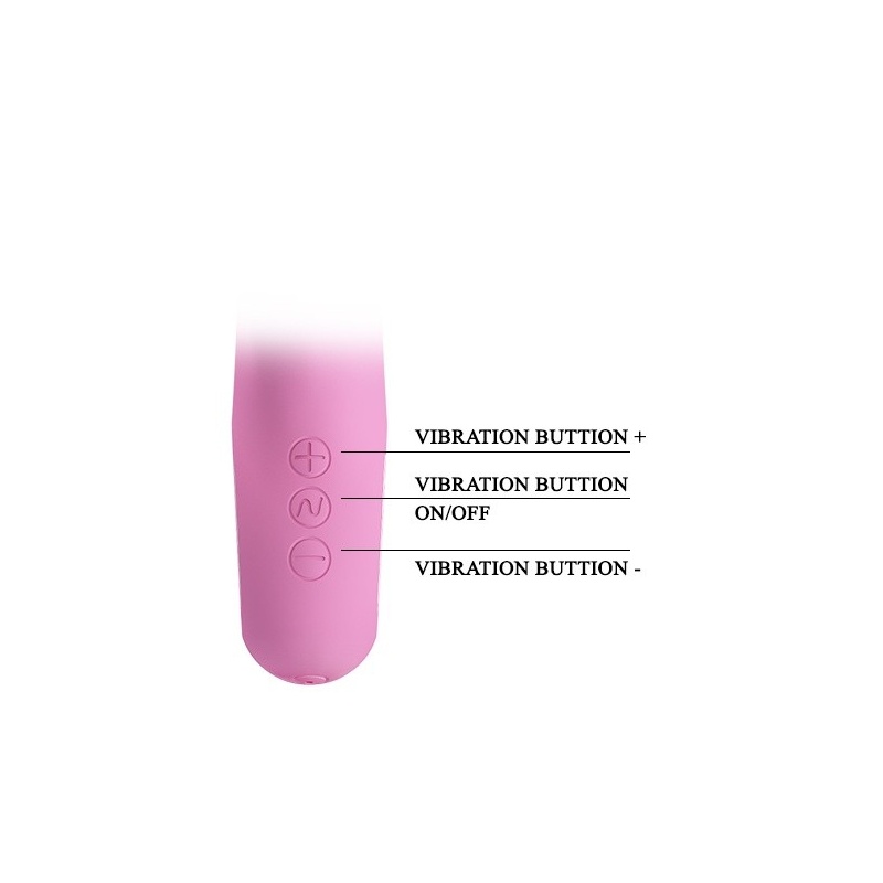 Wibrator Canrol z podwójną stymulacją, 17 cm, IPX7 - 5