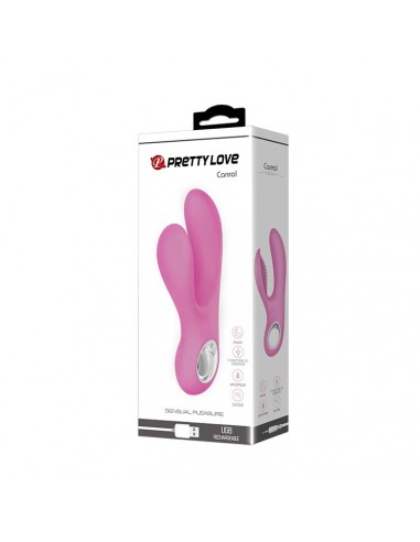 Słodki Wibrator Króliczek CANROL 7 Funkcji Wibracji 5 Poziomów Prędkości - Wibratory Króliczki - 10