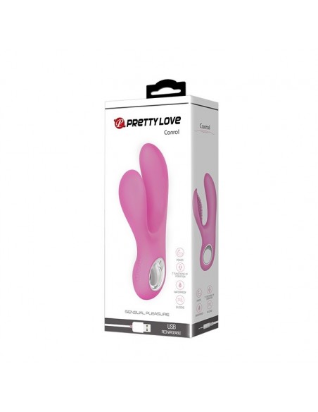 Słodki Wibrator Króliczek CANROL 7 Funkcji Wibracji 5 Poziomów Prędkości - Wibratory Króliczki - 10
