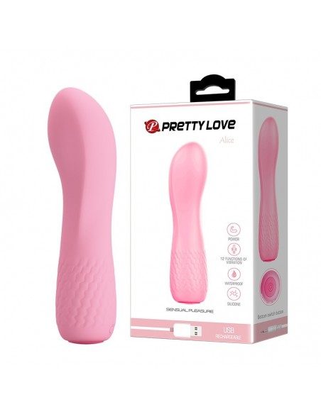 Wibrator Alice Usb 12 Function - Wibratory Klasyczne - 3
