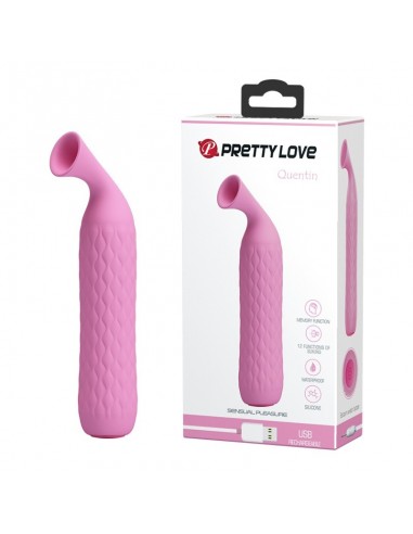 Bezdotykowy Stymulator Łechtaczki Quentin 12 Funkcji Ssących - Wibratory Bezdotykowe - 4