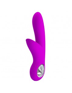 Wibrator Króliczek - Carol Usb Purple 7 Funkcji - Wibratory Króliczki - 1
