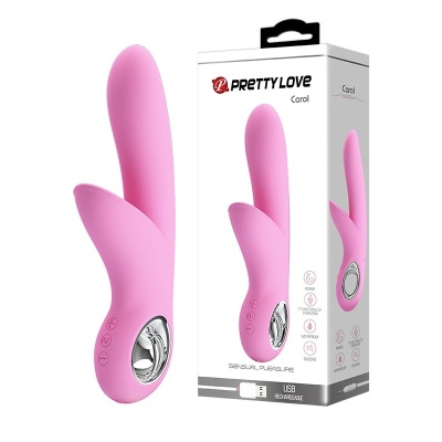 Wibrator króliczy Carol: 7 funkcji wibracji, 18 cm - 1 2