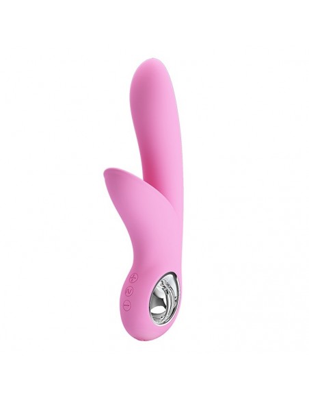 Wibrator Króliczek - Carol Usb Pink 7 Funkcji - Wibratory Króliczki - 1