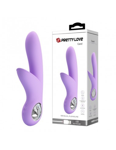 Wibrator Króliczek - Carol Usb Violet 7 Funkcji - Wibratory Króliczki - 2