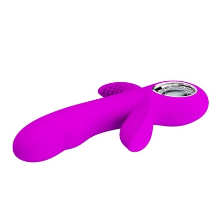 Wibrator HUMPHRAY USB z potrójną stymulacją (23 cm) - 4