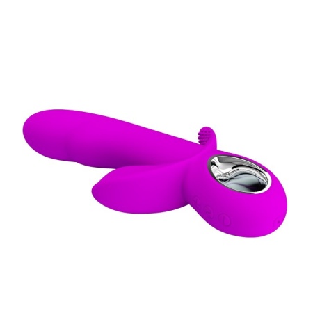 Wibrator HUMPHRAY USB z potrójną stymulacją (23 cm) - 5