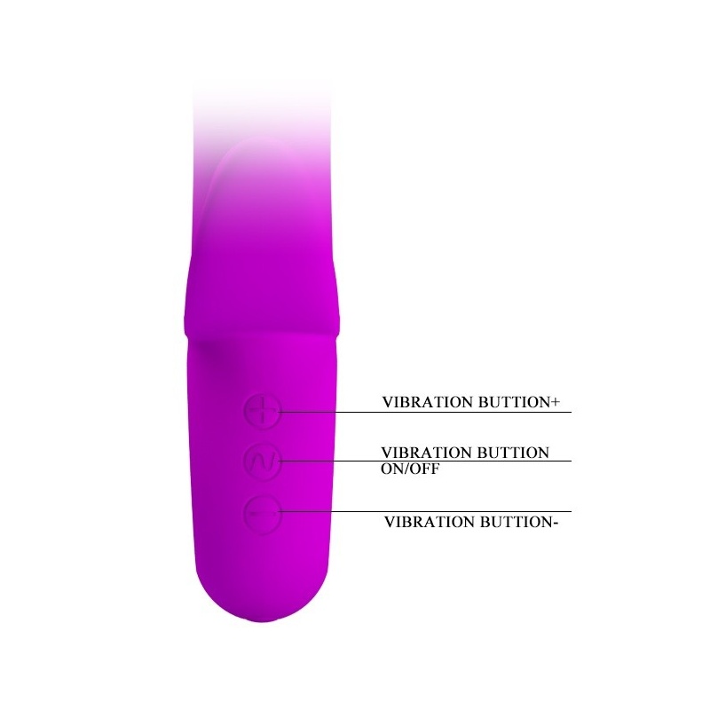 Wibrator HUMPHRAY USB z potrójną stymulacją (23 cm) - 8