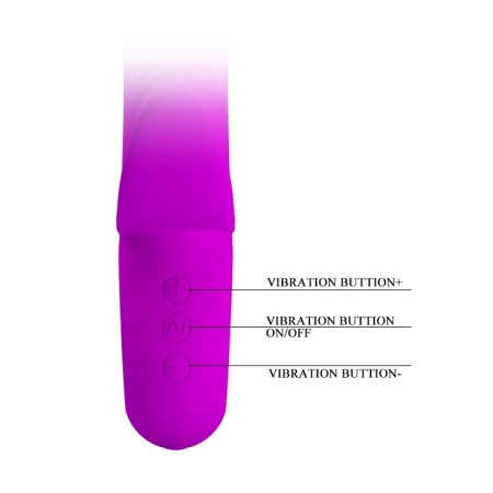 Wibrator HUMPHRAY USB z potrójną stymulacją (23 cm) - 8
