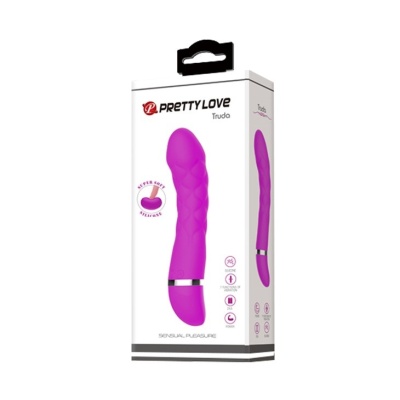 Wibrator punktowy Pretty Love Truda 18,8 cm z 7 trybami wibracji - 1 2