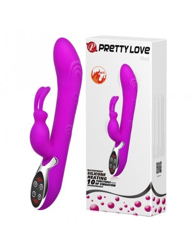 Wibrator Króliczek - Hot, 10 Funkcji, Warming Mode - Wibratory Króliczki - 2