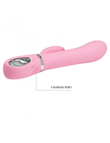 Wibrator Króliczek TERNENCE PINK 4 Rotacje 12 Funkcji - Wibratory Króliczki - 10