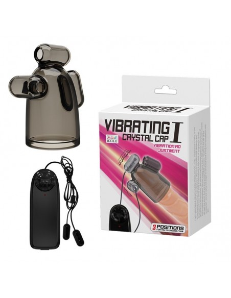 Wibrująca nakładka na palec BAILE - Vibrating Cristal CAP - Nakładki na palce - 1