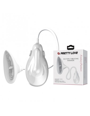 Pompka do waginy z wibracjami PRETTY LOVE- SUCTION VIBRATING MASSAGER - Pompki do sutków i pochwy - 1