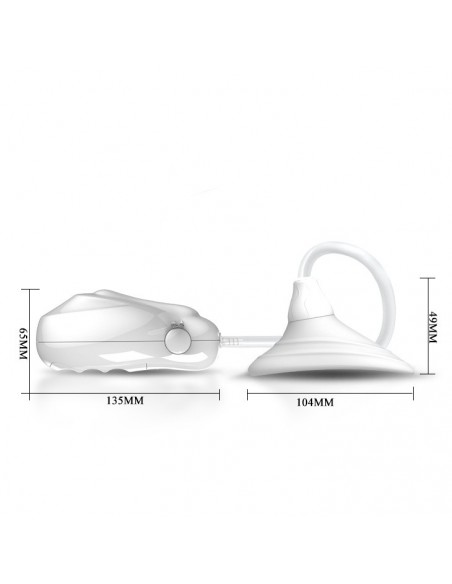 Pompka do waginy z wibracjami PRETTY LOVE- SUCTION VIBRATING MASSAGER - Pompki do sutków i pochwy - 7