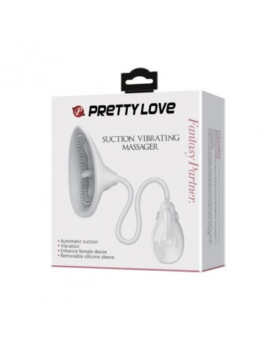 Pompka do waginy z wibracjami PRETTY LOVE- SUCTION VIBRATING MASSAGER - Pompki do sutków i pochwy - 10
