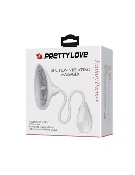 Pompka do waginy z wibracjami PRETTY LOVE- SUCTION VIBRATING MASSAGER - Pompki do sutków i pochwy - 10