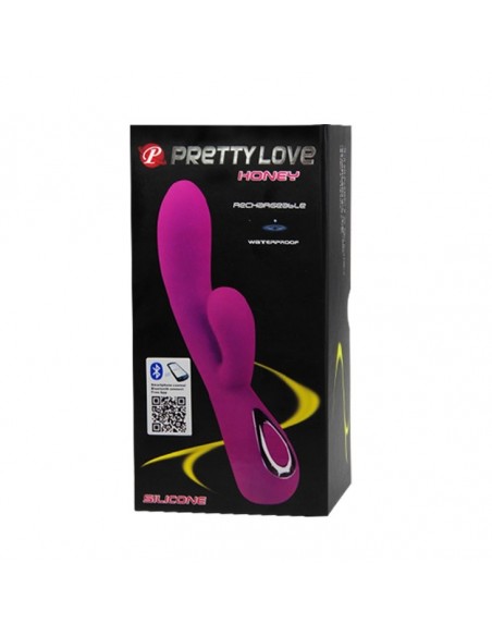 Sterowany Telefonem Wibrator - Honey  12 Funkcji - Wibratory Króliczki - 9