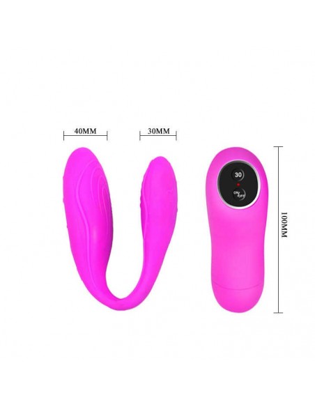 Wibrator dla Par z Pilotem i 30 Funkcjami Wibracji Indulgence PLUS - WIBRATORY DLA PAR - 7