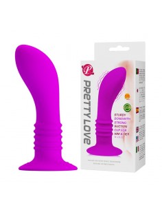 Korek analny wibrujący Pretty Love- Anal Plug 10-Function - Kulki i korki analne wibrujące - 1 2