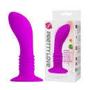 Masażer prostaty Anal Plug 10 Function z 10 trybami wibracji, przyssawką i długością 12 cm - 2