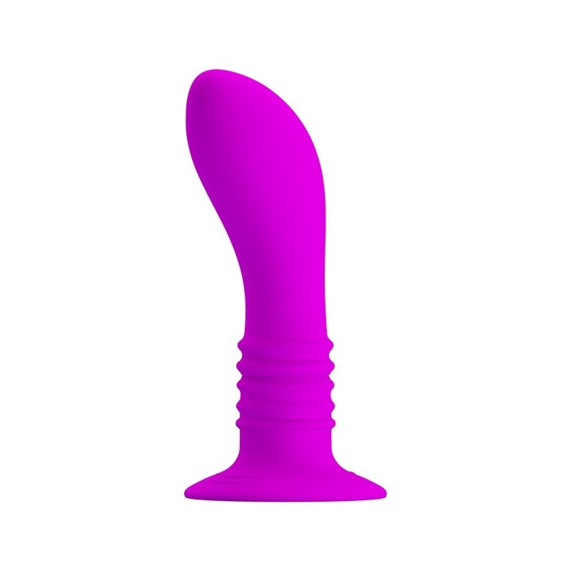 Masażer prostaty Anal Plug 10 Function z 10 trybami wibracji, przyssawką i długością 12 cm - 1
