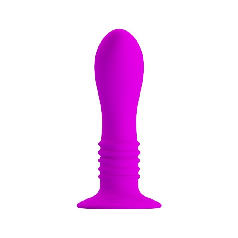 Masażer prostaty Anal Plug 10 Function z 10 trybami wibracji, przyssawką i długością 12 cm - 4