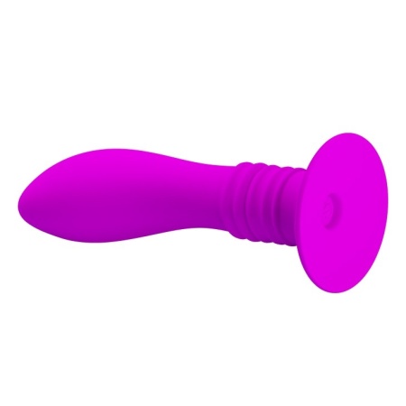 Masażer prostaty Anal Plug 10 Function z 10 trybami wibracji, przyssawką i długością 12 cm - 5