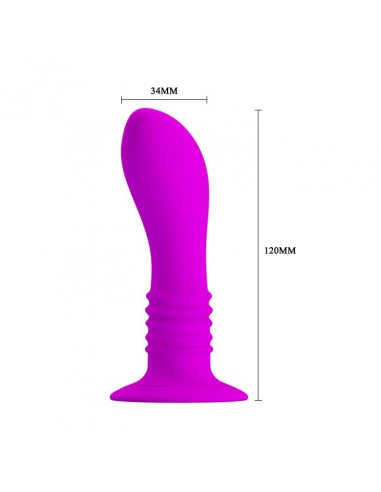 Korek analny wibrujący Pretty Love- Anal Plug 10-Function - Kulki i korki analne wibrujące - 7