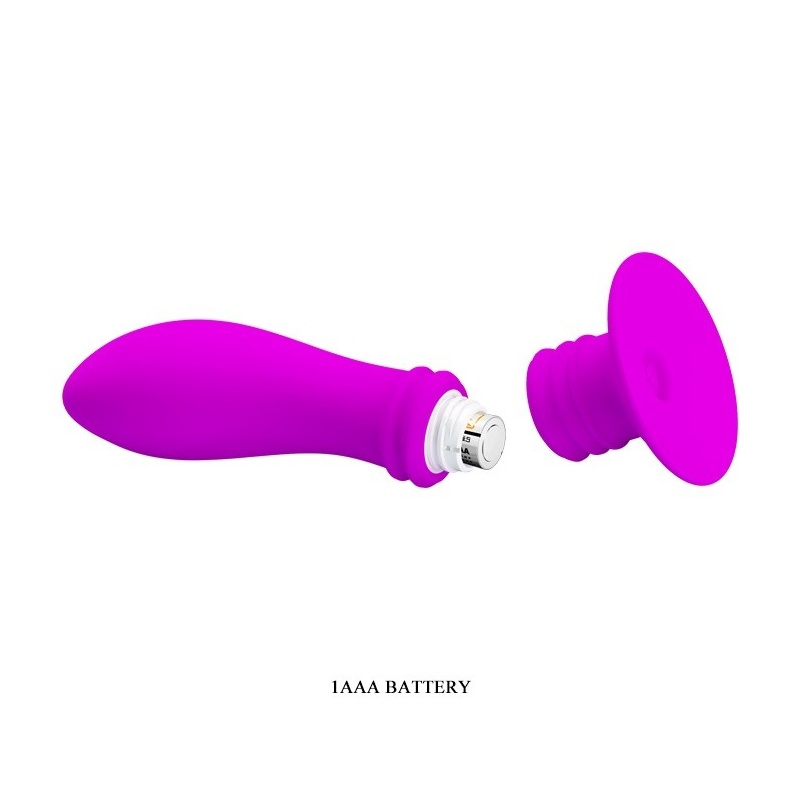 Masażer prostaty Anal Plug 10 Function z 10 trybami wibracji, przyssawką i długością 12 cm - 9