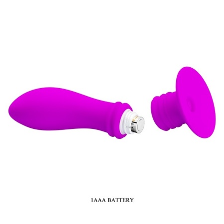 Masażer prostaty Anal Plug 10 Function z 10 trybami wibracji, przyssawką i długością 12 cm - 9
