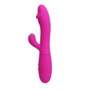 Wibrator Snappy z podwójnym silnikiem i stymulatorem łechtaczki ok. 20 cm - 3