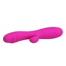 Wibrator Snappy z podwójnym silnikiem i stymulatorem łechtaczki ok. 20 cm - 4
