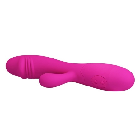 Wibrator Snappy z podwójnym silnikiem i stymulatorem łechtaczki ok. 20 cm - 5