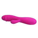 Wibrator Snappy z podwójnym silnikiem i stymulatorem łechtaczki ok. 20 cm - 5