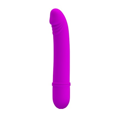 Wibrator Beck z zakrzywioną główką do stymulacji punktu G, 12 cm - 1 2